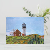 Seguin Island Lighthouse サンキューカード (スタンド正面)