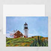 Seguin Island Lighthouse サンキューカード (正面/裏面)