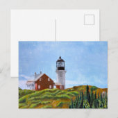 Seguin Island Lighthouse ポストカード (正面/裏面)