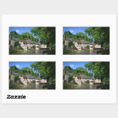 Segur-le-Chatauフランスの長方形ステッカー 長方形シール (シート)