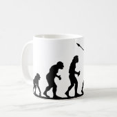 Segwayのライダー コーヒーマグカップ (正面左)