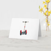 SEGWAYの交通機関 カード (黄色い花)