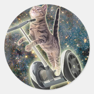 Segwayの子猫 ラウンドシール