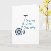 Segway カード (黄色い花)