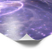 Seherin des Mondsteins – Galaxy Fantasy Poster フォトプリント (角)