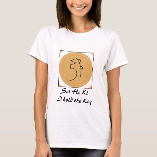 Sei彼Kiの霊気の記号 Tシャツ (正面)