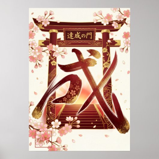 Sei: Achievement & Success Art260040015 ポスター (正面)