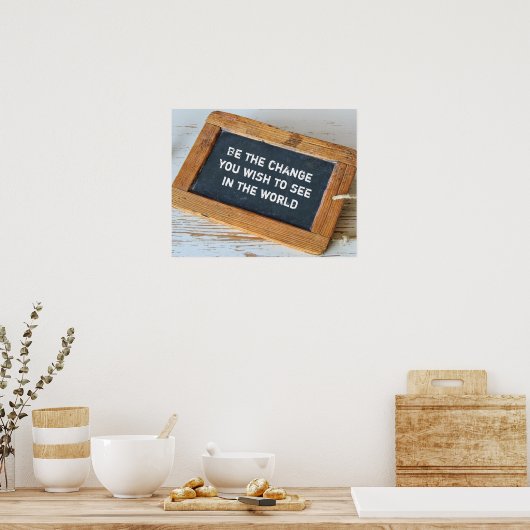 Sei der Wandel ポスター (キッチン)