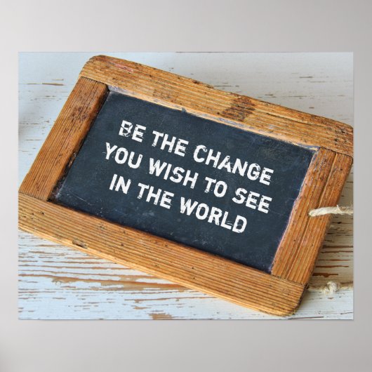 Sei der Wandel ポスター (正面)