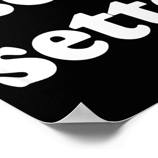 Sei Sette Italian Funny  ポスター (角)