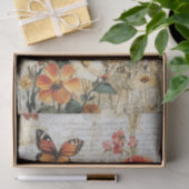 Seidenpapier Decoupage Herbst Wildblumen Var01  薄葉紙 (ギフト)