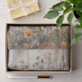 Seidenpapier Decoupage Herbst Wildblumen Var05 薄葉紙 (ギフト)