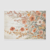 Seidenpapier Decoupage Herbst Wildblumen Var06 薄葉紙 (正面)