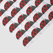 Seidenpapier Marienkäfer, Decoupage 薄葉紙 (詳細)