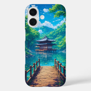 (Seijaku no Kohan) - 湖畔のやすらぎ iPhone 16ケース