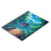 (Seijaku no Kohan) -  Lakeside Serenity ノートブック (左側)