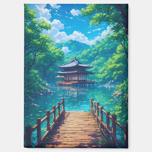 (Seijaku no Kohan) -  Lakeside Serenity マグネット (正面)