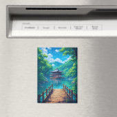 (Seijaku no Kohan) -  Lakeside Serenity マグネット (インサイチュ (食洗機))