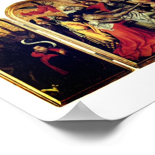 Seilern Triptych （Robert Campin著） ポスター (角)