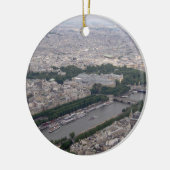 Seine川、パリ-クリスマスツリーのオーナメント セラミックオーナメント (左)
