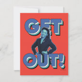 Seinfeld | Elaine - Get Out! ノートカード (正面)
