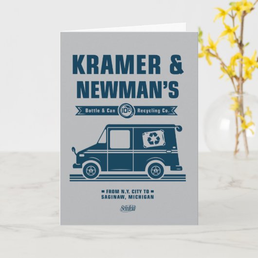 Seinfeld | Kramer & Newman's Recycling Co. カード (黄色い花)