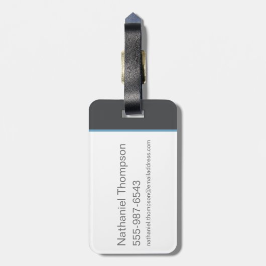 Seinfeld | Kramerica Industries ラゲッジタグ (裏面縦)