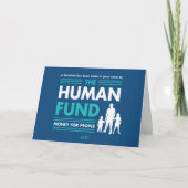 Seinfeld | The Human Fund カード (正面)