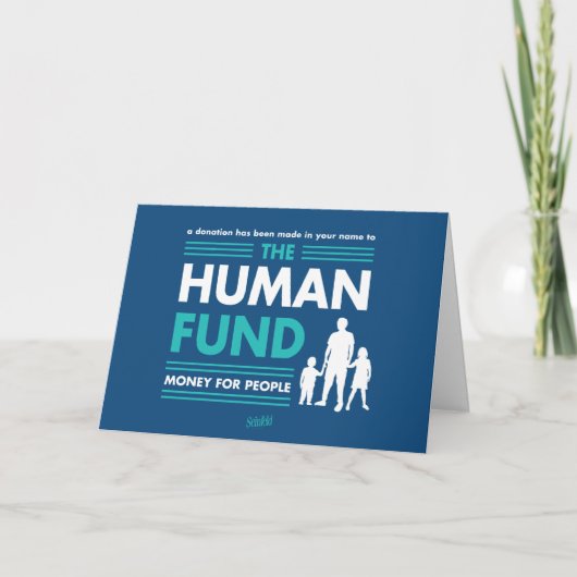 Seinfeld | The Human Fund カード (正面)
