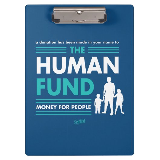 Seinfeld | The Human Fund クリップボード (正面)
