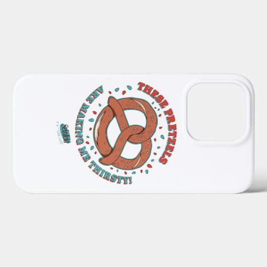 Seinfeld | These Pretzels are Making Me Thirsty Case-Mate iPhoneケース (裏面 (横))