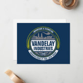 Seinfeld | Vandelay Industries Logo ノートカード (正面/裏面インサイチュ)