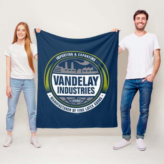 Seinfeld | Vandelay Industries Logo フリースブランケット (インサイチュ)