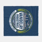 Seinfeld | Vandelay Industries Logo フリースブランケット (正面(横))