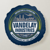 Seinfeld | Vandelay Industries Logo ラウンドクッション (裏面)