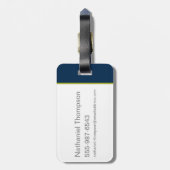 Seinfeld | Vandelay Industries Logo ラゲッジタグ (裏面縦)