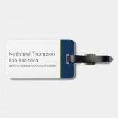 Seinfeld | Vandelay Industries Logo ラゲッジタグ (裏面横)