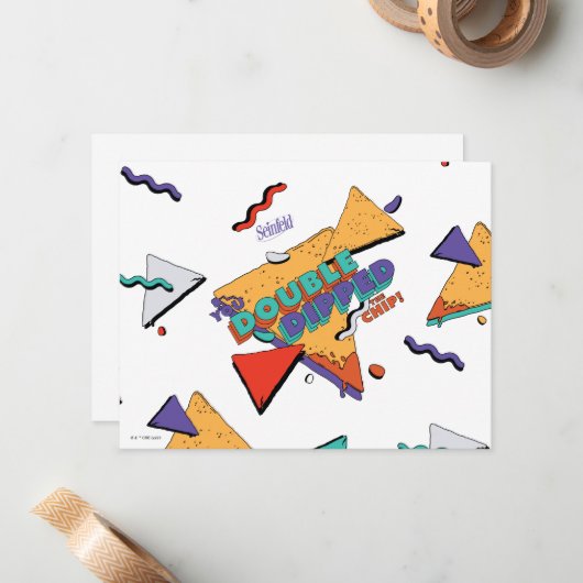 Seinfeld | You Double Dipped the Chip ノートカード (正面/裏面インサイチュ)