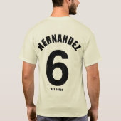 Seis del Solar - B -ヘルナンデス Tシャツ (裏面)