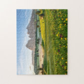 Seiser Almのドロマイトのアルプス、イタリア ジグソーパズル (縦)