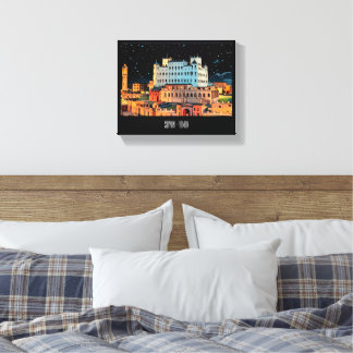 Seiyun City - Yemen キャンバスプリント