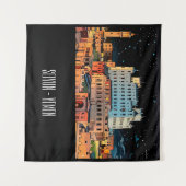 Seiyun City - Yemen タペストリー (正面(横))