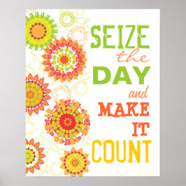 Seize the Day It Count Poster ポスター