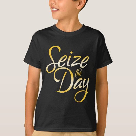 Seize The Day  Tシャツ (正面)