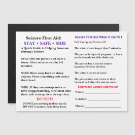 Seizure First Aid  