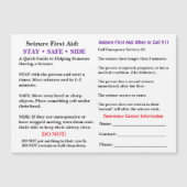 Seizure First Aid   (正面)