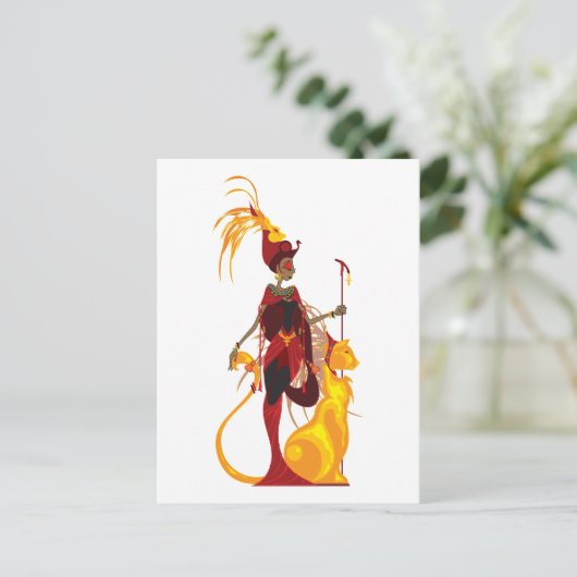 Sekhmetはがき ポストカード (スタンド正面)