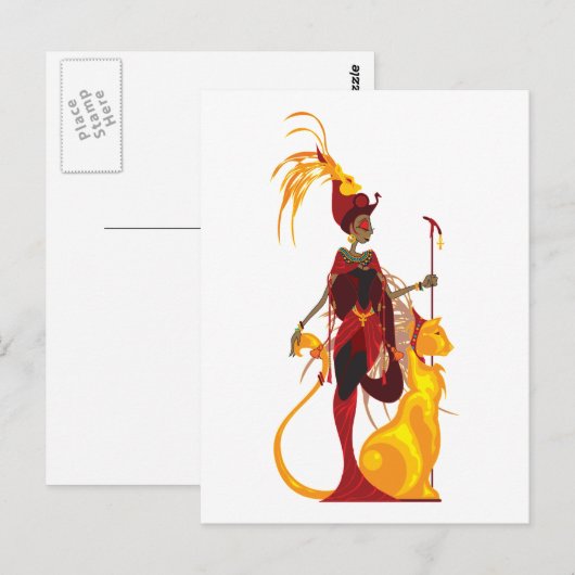 Sekhmetはがき ポストカード (正面/裏面)