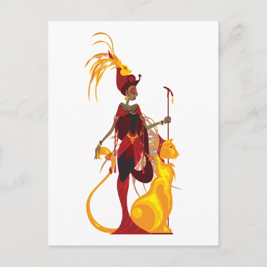 Sekhmetはがき ポストカード (正面)