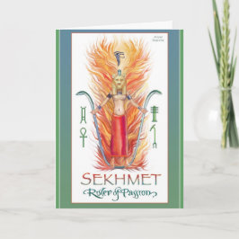 Sekhmet熱情的なカード カード